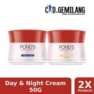 [DOUBLE] PONDS AGE MIRACLE DAY CREAM 50G NIGHT CREAM 50G POND’S AGE