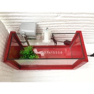 Large wooden frame fish tank. (40cm)