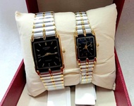 CITIZEN WATCH COUPLE WATCH SILVER WATCH 2 TONE WATCH GOLD PLATED WATCH