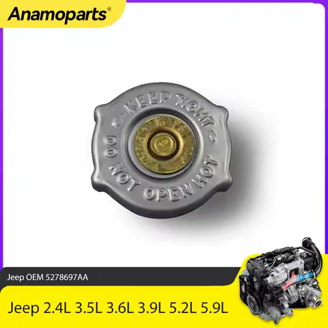Radiator Coolant Cap Parts Fit 2.4 3.5 3.6 3.9 5.2 5.9 L For Jeep Dodge Chrysler Ram 2.4L 3.5L 3.6L 