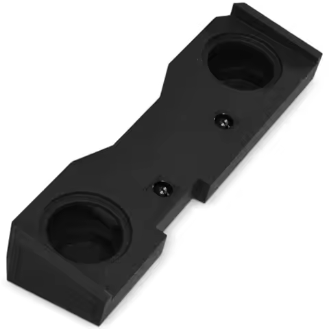 QPower Dual 12in Underseat Downfire Subwoofer Enclosure, QBomb Sub Box Compatible with Chevy Silvera