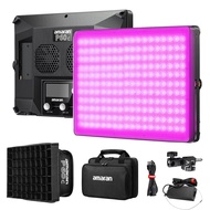 Aputure Amaran P60C RGBWW Video Panel Light,Color Temperature 2500K-7500K,60W,CRI95+/TLCI 96+,5900lu
