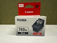 （不議價，全新未開盒，行貨，2025年1月生產）原裝Canon PIXMA 740XL 黑色墨水匣