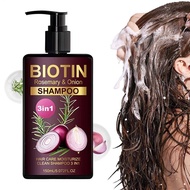 Biotin Rosemary Onion 3-in-1 Shampoo - Stimulates Hair Growth Onion Biotin