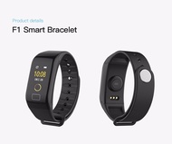 F1 Color Screen Smart Bracelet Blood Pressure Fitness Tracker Smart Wristband Heart Rate Monitor Wat