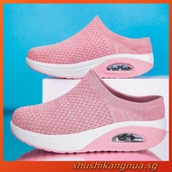 Size35-43 women Shoes mesh Half shoes aircushion slip-on Causal shoes for women big size42/43