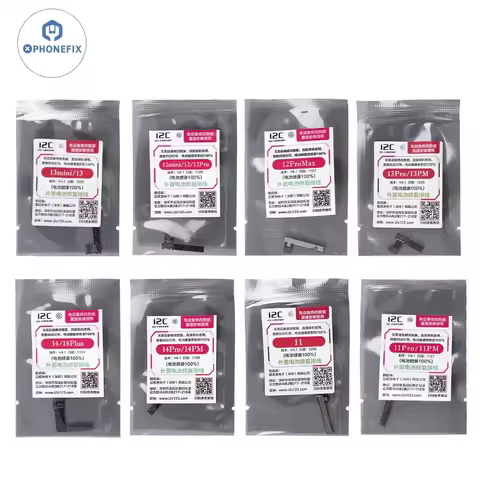 I2C Non-Soldering Battery Replacement Flex For iPhone 14 13 12 11 Pro Max i2c I6S BR-13 KC01 KC02S K