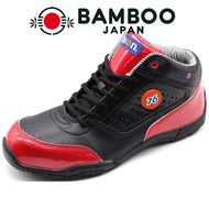 Men's Safety Shoes - Model 76-3041 by Nanaloque (Black/Red & Various Sizes)