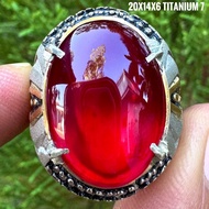 Agate Ring Red Baronnatural (Natural Original) Agate Ring Agate Stone