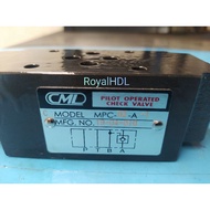 Hydraulic pilot operated check valve cml camel mpc-02-a-1-c hydraulic