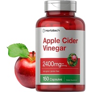 [Ready Stock] Apple Cider Vinegar Capsules 150 Capsules Dietary Cellulose Apple Cider VinegarWJG