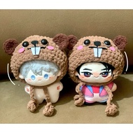 Doll hat 10cm - cute beaver hat for doll 10cm - barbie doll clothes 10cm doll clothes