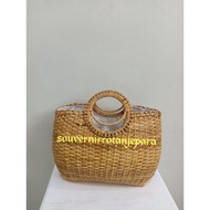 Aleya Rattan Bag Rattan Bag/ Rattan Bag-Shaped/