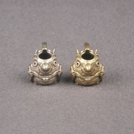 2026 Yueying Brass Mechanical Bird EDC Knife Pendant Angry Bird Umbrella Rope Pendant Braided Rope S