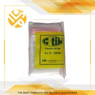 Plastic Clips / CTIK Ziplock/ 8 x 12 cm