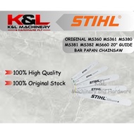 Original STIHL 038 044 056 066 MS360 MS361 MS380 MS381 MS382 MS660 20" Guide Bar Papan Chainsaw