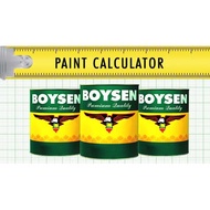 ♞Boysen Permacoat Latex semi gloss paint water based white qde flat wall not davies nation coAt