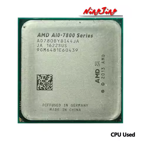 AMD A10-Series A10-7800 A10 7800 3.5GHz Used Quad-Core CPU AD7800YBI44JA / AD780BYBI44JA Socket FM2+
