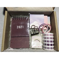 [FREE WISH CARD] Aesthetic Journaling Starter Kit Gift Box for Artistic Friend Family Partner Birthd