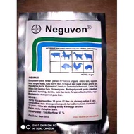 1 SACHET BAYER NEGUVON Obat Anti Parasit Kutu Nyamuk Lalat Tungau Insektisida 10gr
