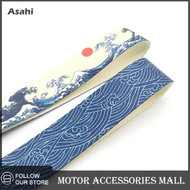 Asahi Motor พวงกุญแจรถไนลอนถ่ายโอนความร้อนสายคล้องพวงกุญแจรถยนต์แบบญี่ปุ่นปรับสายได้