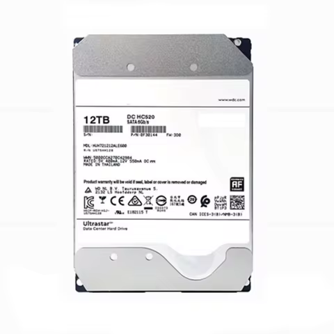DC HC520 10TB 12TB 14TB 16TB Enterprise Class Helium Disk 12TB Desktop Computer 7200 to 256M High-Sp