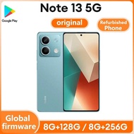 Refurbished Phone Redmi Note 13 5G 256GB MTK Dimensity 6080 140Hz Used Phone 98% New LCD Display 64M