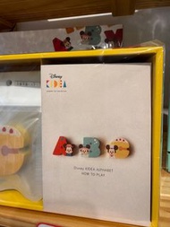 Kidea Disney alphabet abc 積木禮盒