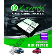 PERODUA KENARI(L701)1.0 KELISA(L700)1.0 PENAPIS AIR FILTER RDH-87Z12-P 17801-87Z12