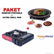 Featured Product] PORTABLE BBQ ULTRA GRILL PAN Stove Package