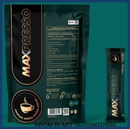 Kopi Maxpresso HWI BPOM - Kopi Pria Kuat - BPOM - Jaminan Asli - 1 Pouch Isi 5 Saset