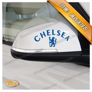 Car Sticker Team Reflective Car Sticker Rearview Mirror Sticker Chelsea Car Roads One Pair Pack 1603