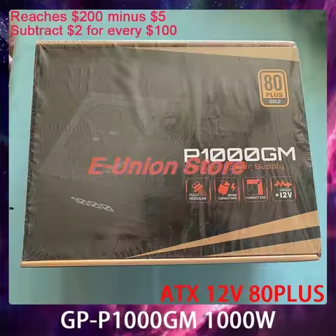 GP-P1000GM 1000W P1000GM ATX 12V 80PLUS Gold Power Supply