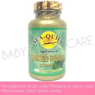 SEAQUILL GINKGO BILOBA EXTRACT ISI 60 KAPSUL SEA-QUILL Berkualitas