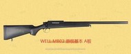 (QOO) 現貨 WELL MB02 MB02H 原裝 基本版 手拉狙 空氣狙擊槍 黑色 木紋色 A版 VSR-10
