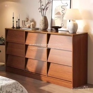 Bedroom Bed Zhuoshang Jiu Drawer Cabinet Tail Dry Storage Cabinet Tea Cabinet Drawer Cabinet Storage