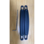 Crown lojel travel luggage trolley case pull baggage box handle suitcase swivel castor handle replac