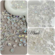 Czech Crystal Beads Globe Crystal Beads DIY craft materials (1 PON)