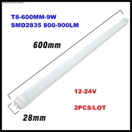 หลอดไฟฟลูออเรสเซนต์ T8หลอดฟลูออเรสเซนต์600มม. 9วัตต์ท่อพลังงานแสงอาทิตย์ CE & ROHS 2FT 0.6ม. 12V 24V