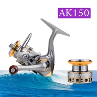 รอกตกปลา 500 Mini Spinning Wheel รอก หยดน้ำ รอก รอกหยดนํ้า รอกสปินนิ่ง รอกเบท 5.2:1 รอกตกปลา ความเร็วสูง รอก อุปกรณ์ตกปลา รอกสป AK150