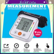 SilkVista Original Blood Pressure Monitor Rechargeable Digital Arm Type Meter Accurate Large