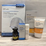 🛍 Dr Wu 全能保濕清爽防曬乳SPF50+ PA+++  / Dr Wu 玻尿酸保濕面膜 / Dr Wu 玻尿酸保濕潔面乳 / Apivita Gentle Daily Shampoo Ecopa