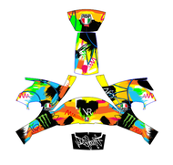 Sticker Decal Helm SNAIL FFS1 Part 1| Decal sticker | Decal helm SNAIL