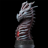 GK White Model Dragon Head Red Dragon Head White Dragon Head Ice Dragon Head Purple Dragon Head Chin