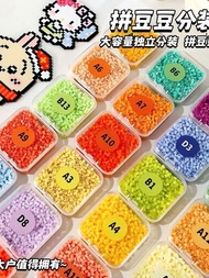 Doudou🌈 Bean Storage Box 221-Color Sub-Packing Storage Box Beaded Loose Beads Glass Beads Sub-Packin