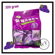 Enjoy grape flavored jelly candy / grape jelly candy 320g contents 40