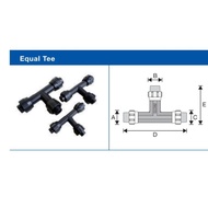 (20MM - 50MM) HANSEN FITTING EQUAL TEE (HET)