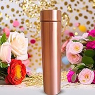 2activelife Hammered Design Pure Copper Water Bottle | Seamless Leakproof Water Bottle for Home, Office, Hotel, Travelling and Gifting | Drink More Water and Immediately Reap the Health - 25.3oz