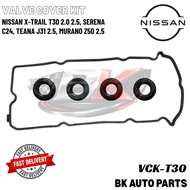 NISSAN X-TRAIL T30 2.0 2.5, SERENA C24, TEANA J31 2.5, MURANO Z50 2.5 VALVE COVER GASKET 13270-8H300