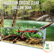 AQUARIUM Fish Tank Crystal Clear Tank Shallow Tank 30CM/ 36CM/ 40CM/ 45CM/ 50CM/ 60CM